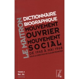 Le Maitron. Dictionnaire...