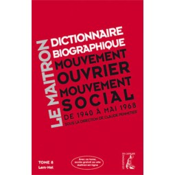 Le Maitron. Dictionnaire...